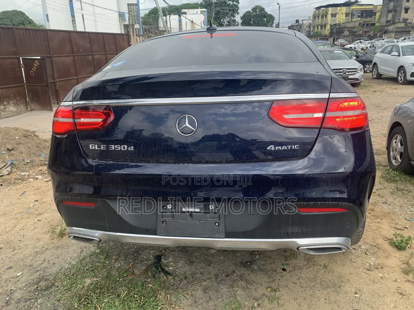 Mercedes-Benz GLE-Class GLE 350d 4MATIC 2017 Blue