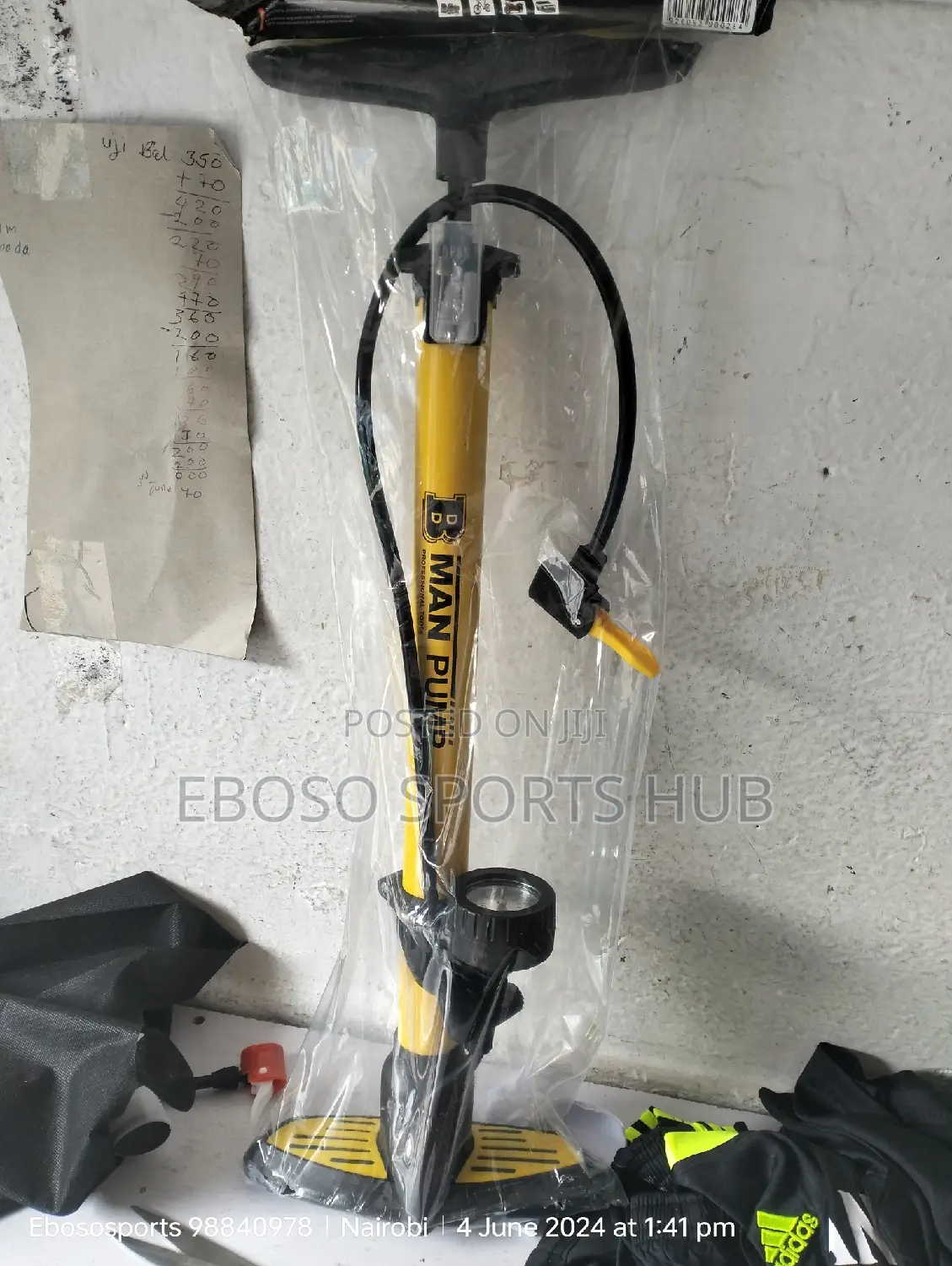 Football Man Pump