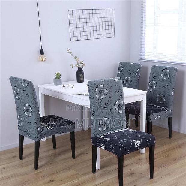 Large Size Stretchable Dining Seat Covers. - thumbnail 3