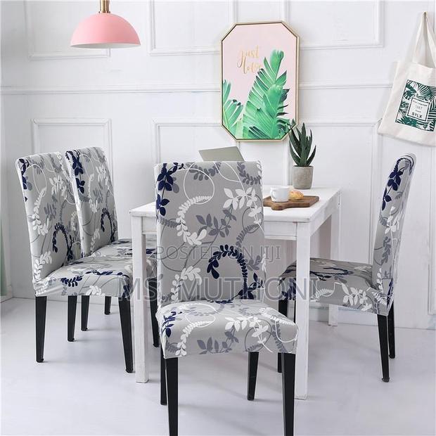 Large Size Stretchable Dining Seat Covers. - thumbnail 2