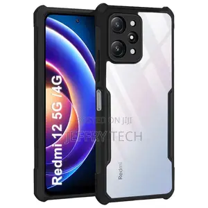 Shockproof Crystal Clear Back Cover Case for Mi Redmi 12 5G