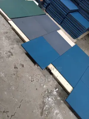 Coloured Rubber Gym Mats