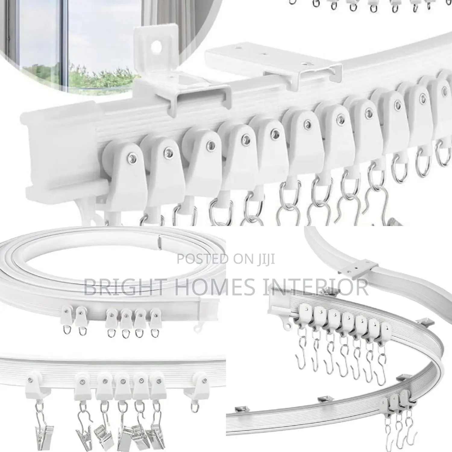 Bendable Curtain Rails Hospital Rails Mosquito Net Rails