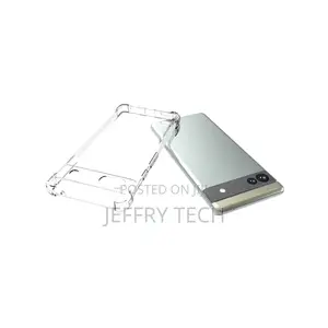 Flexible Bumper Transparent Back Cover for Google Pixel 6a