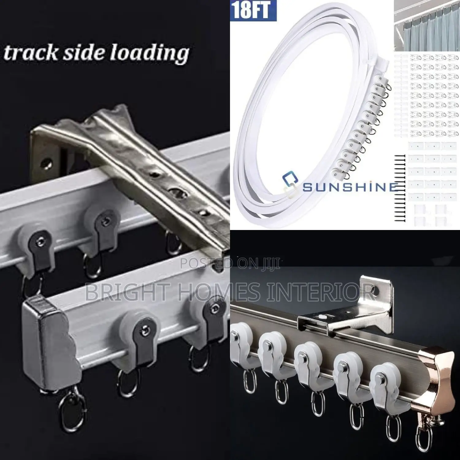 Bendable Curtain Rails Hospital Rails Mosquito Net Rails