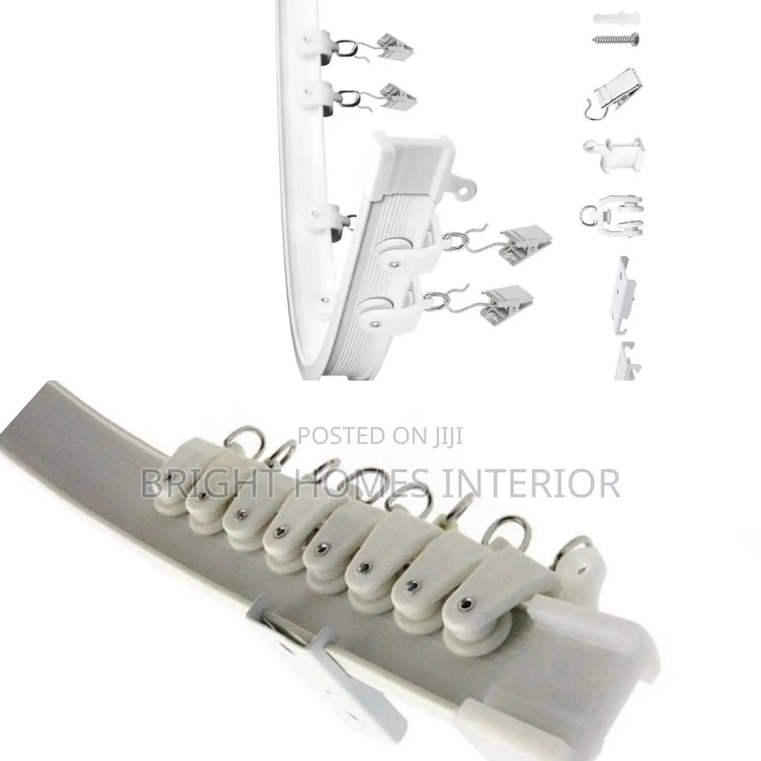 Bendable Curtain Rails Hospital Rails Mosquito Net Rails