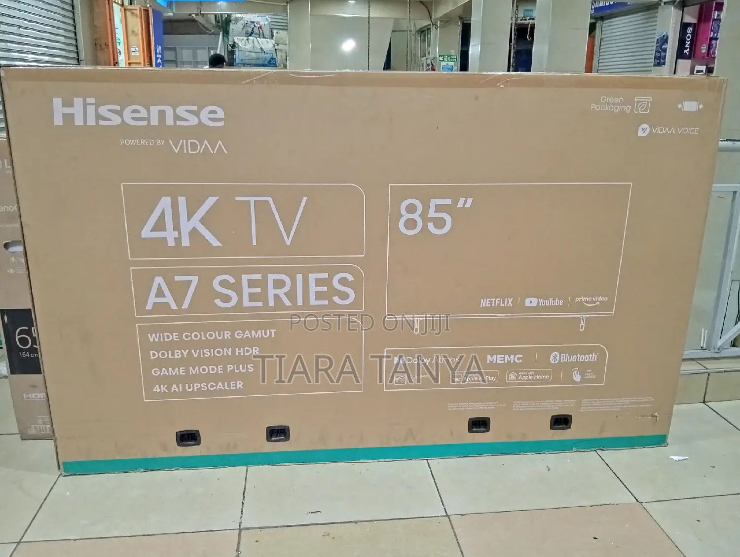 Hisense 85" Smart Uhd Vidaa Tv