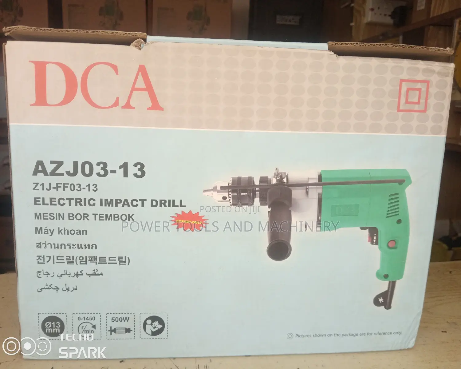 Azj03_13 Dca Impact Drill With Speed Control