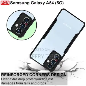 VMT Back Cover for Samsung Galaxy A54 5G(Black)