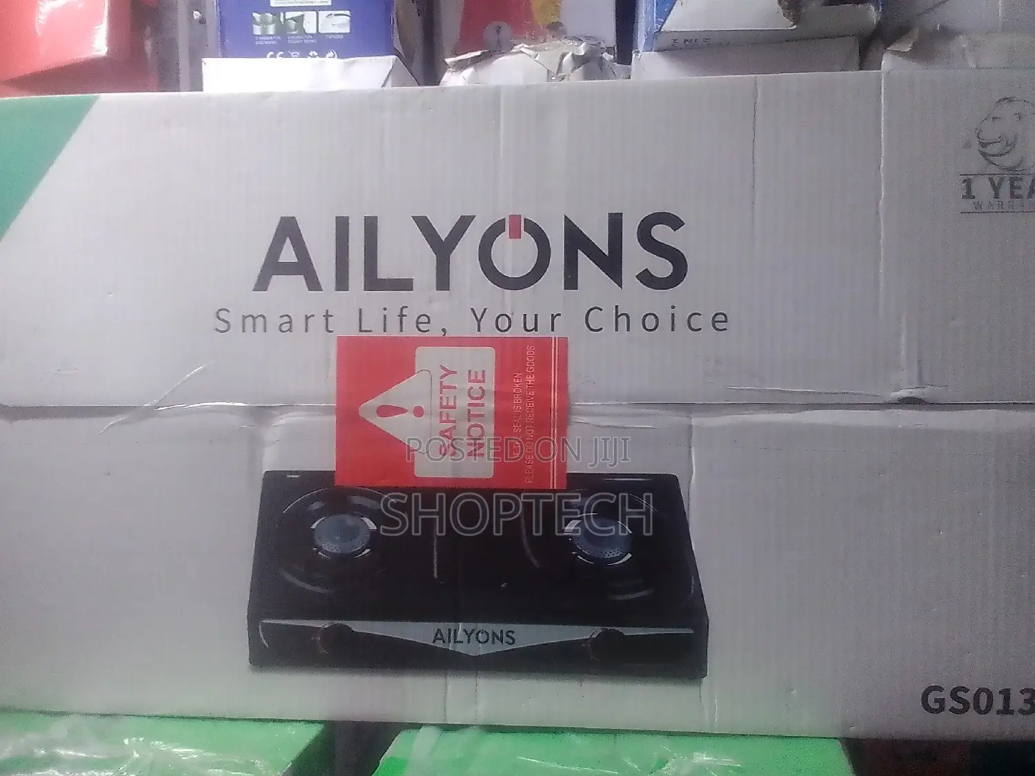 Ailyons 2 Burner Table Top Stainless Steel Gas Stove