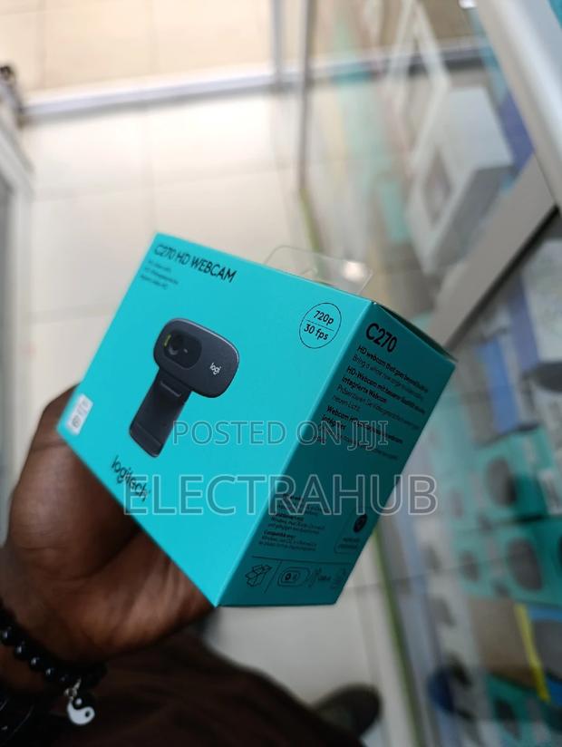 Logitech C270 HD Webcam Brand New Sealed in a Shop - thumbnail 2