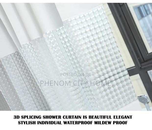 Waterproof Shower Curtains With Hooks - thumbnail 2