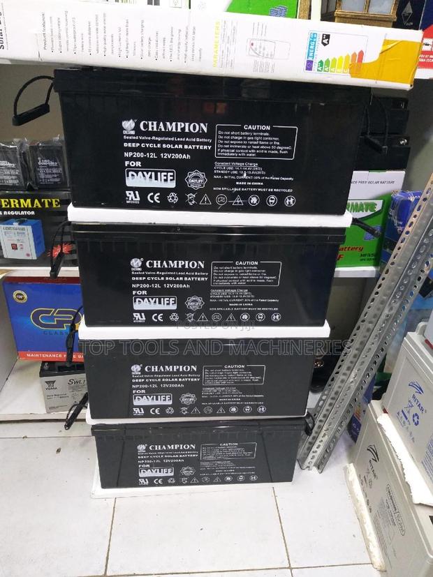 Dayliff Champion 12v200ah/20hrs Solar Backup Battery