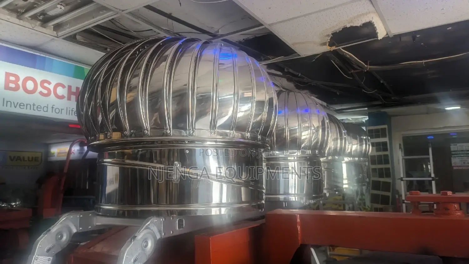 Roof Ventilators Available