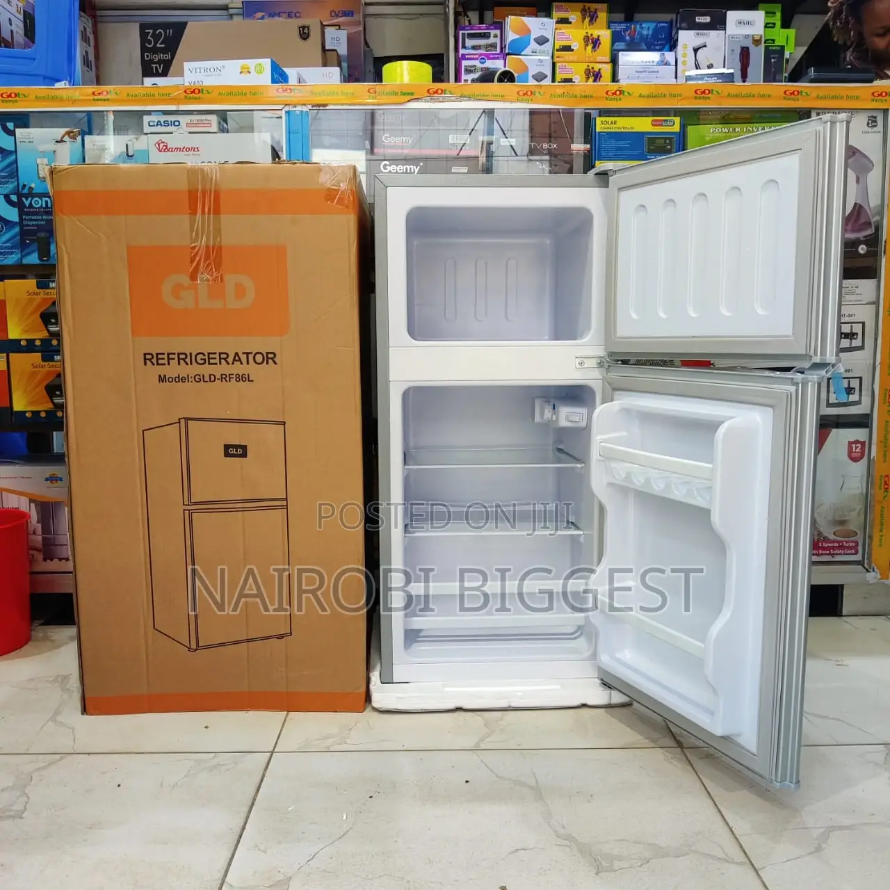 GLD Fridge 86litres Double Door Fridge