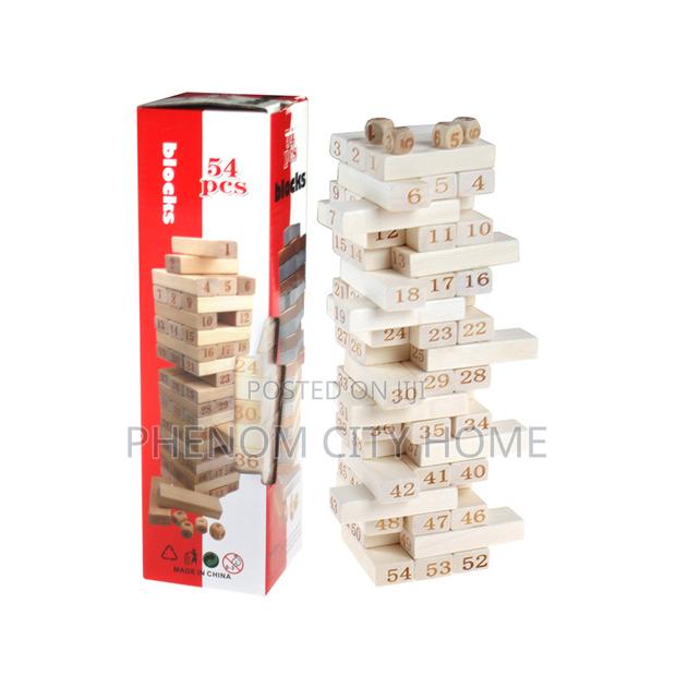 BIG SIZE 54pcs Jenga/Block Towe - main view