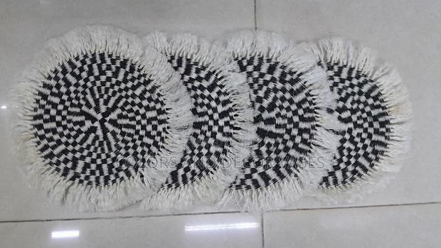 Black and White Mats Wall Decor