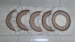 Table Mats Brown White - thumbnail 2