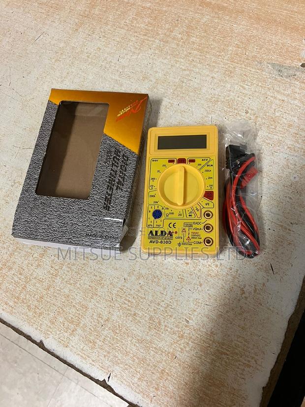 Digital Avometer/Multimeter - main view
