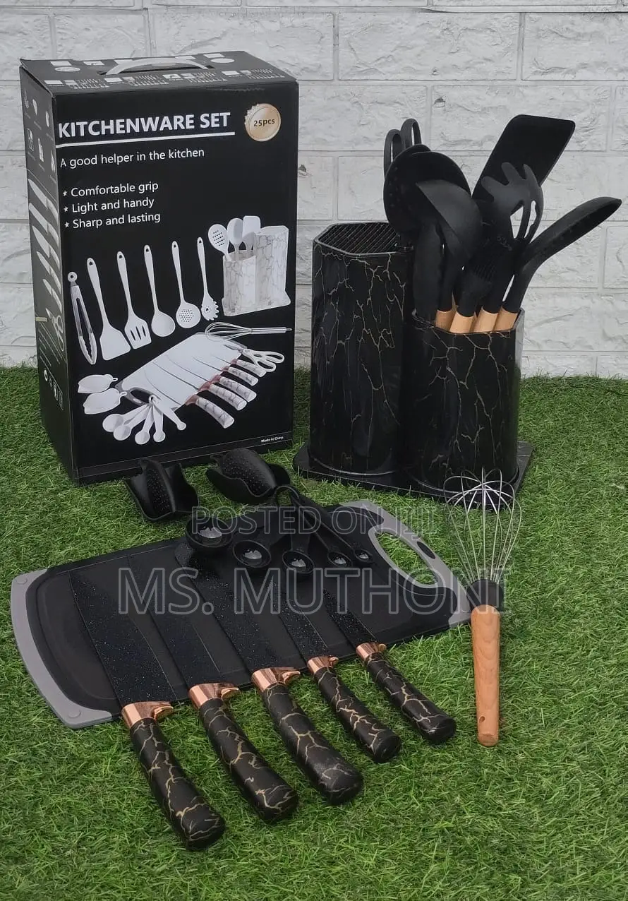 *25pcs Generic Silicone Kitchen Set*