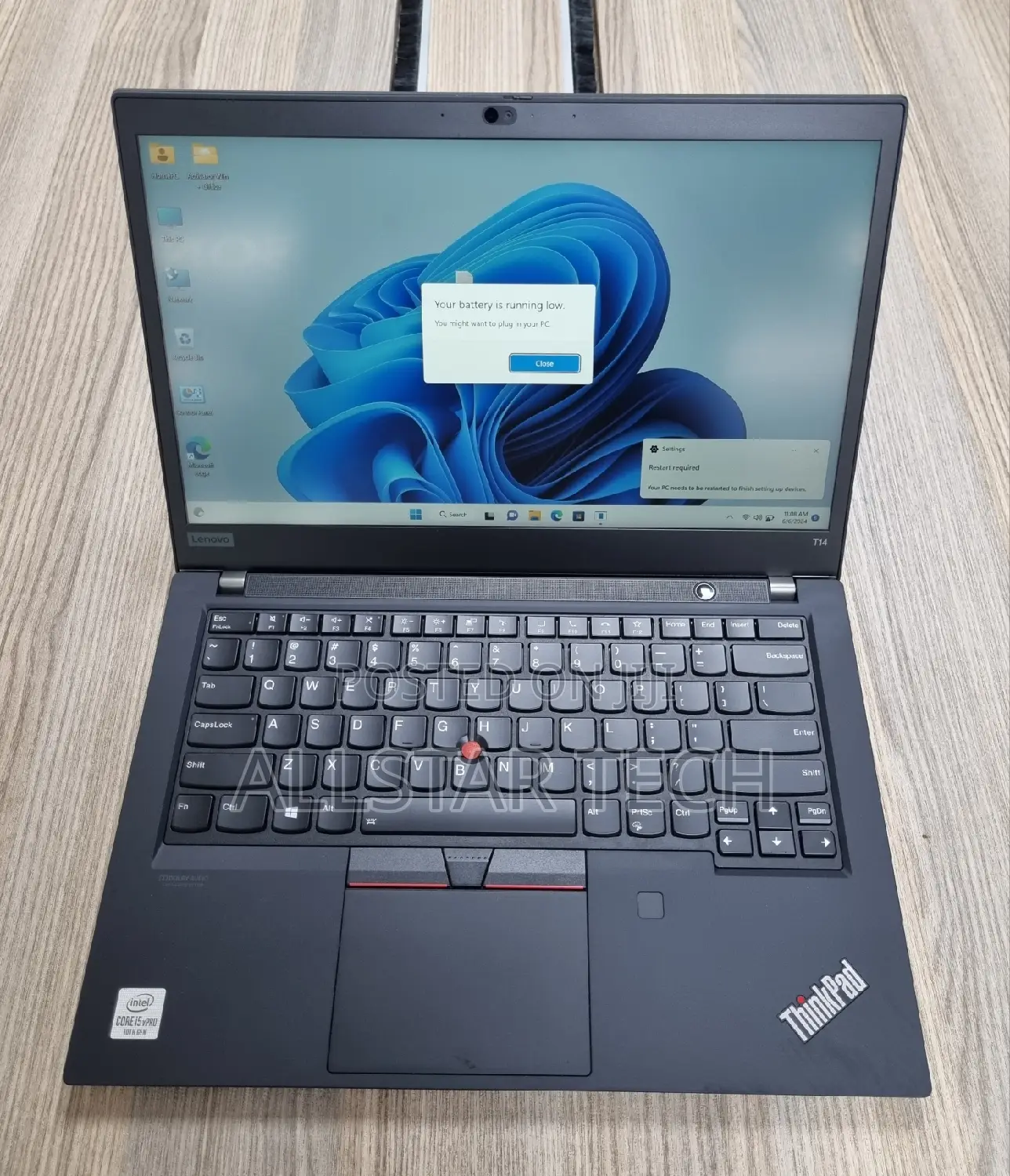 Laptop Lenovo ThinkPad T14 G1 16GB Intel Core I5 SSD 512GB