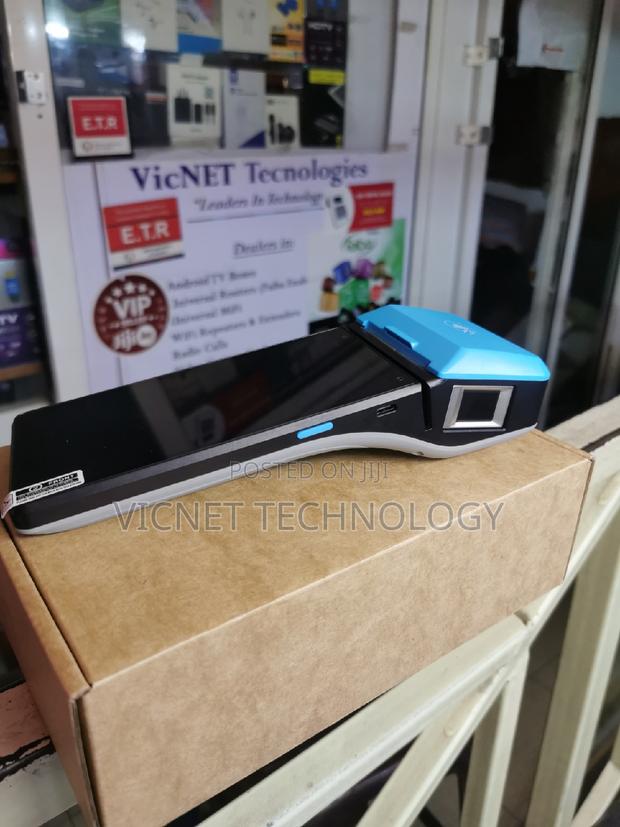 Online/Offline Payment Android Pos With Fingerprint - main view