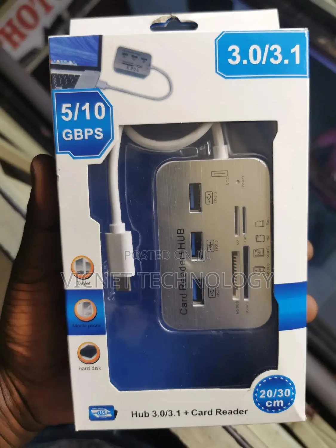 Type C Hub With Mm2, Ms Duo, Sd(Hs) Memory Card Ports