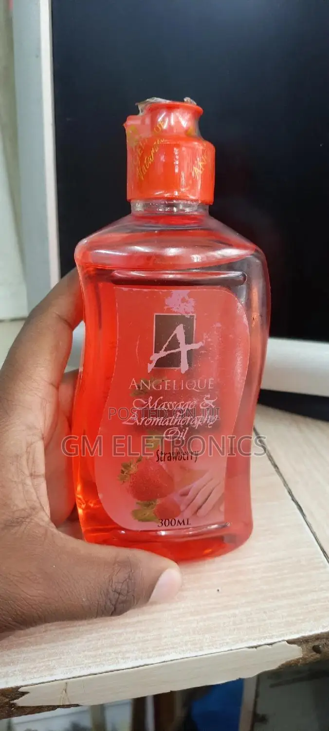 Angelique Massage Aromatherapy Stewberry Body (300ml)