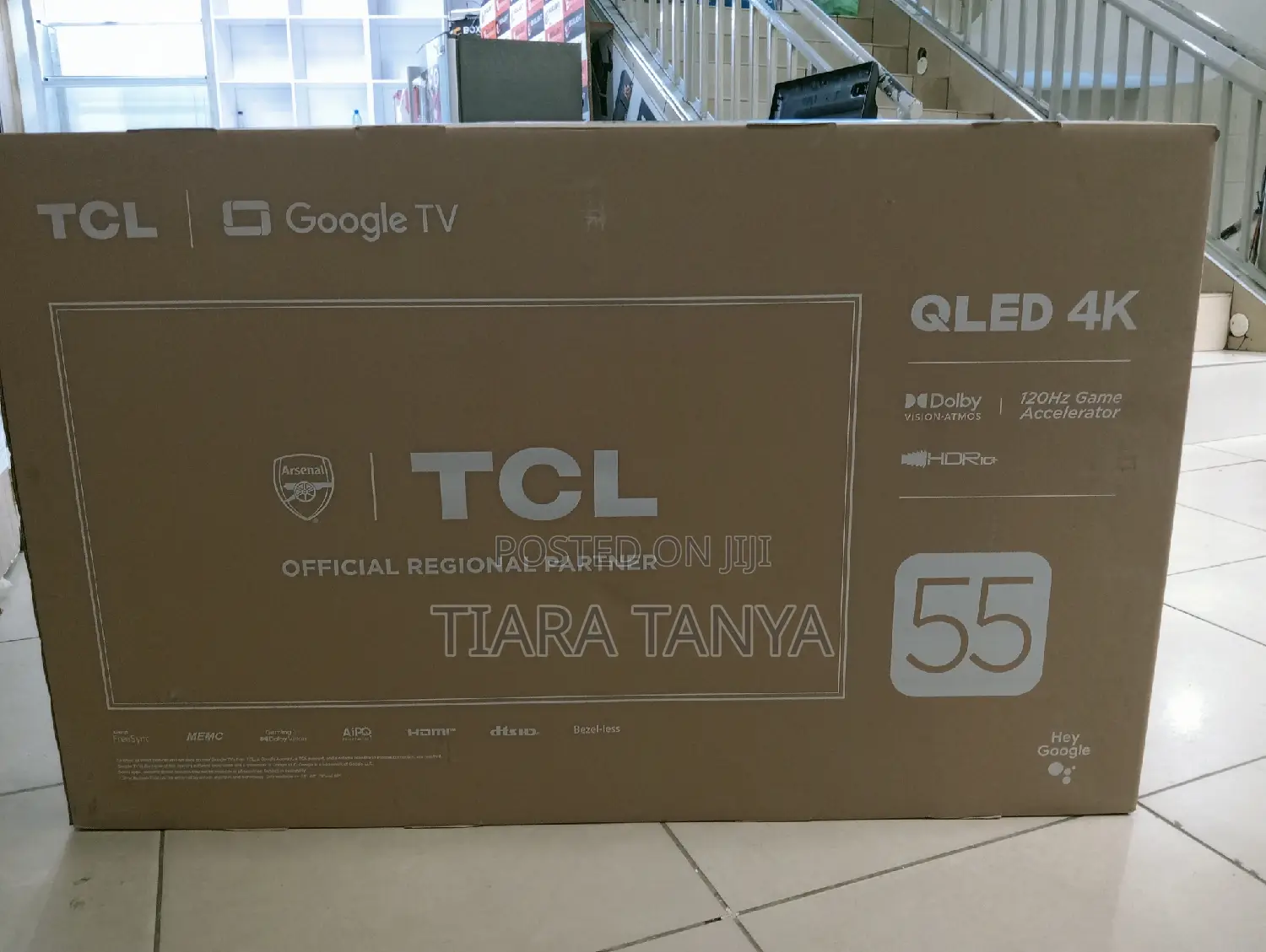 TCL 55" Smart Uhd Qled TV