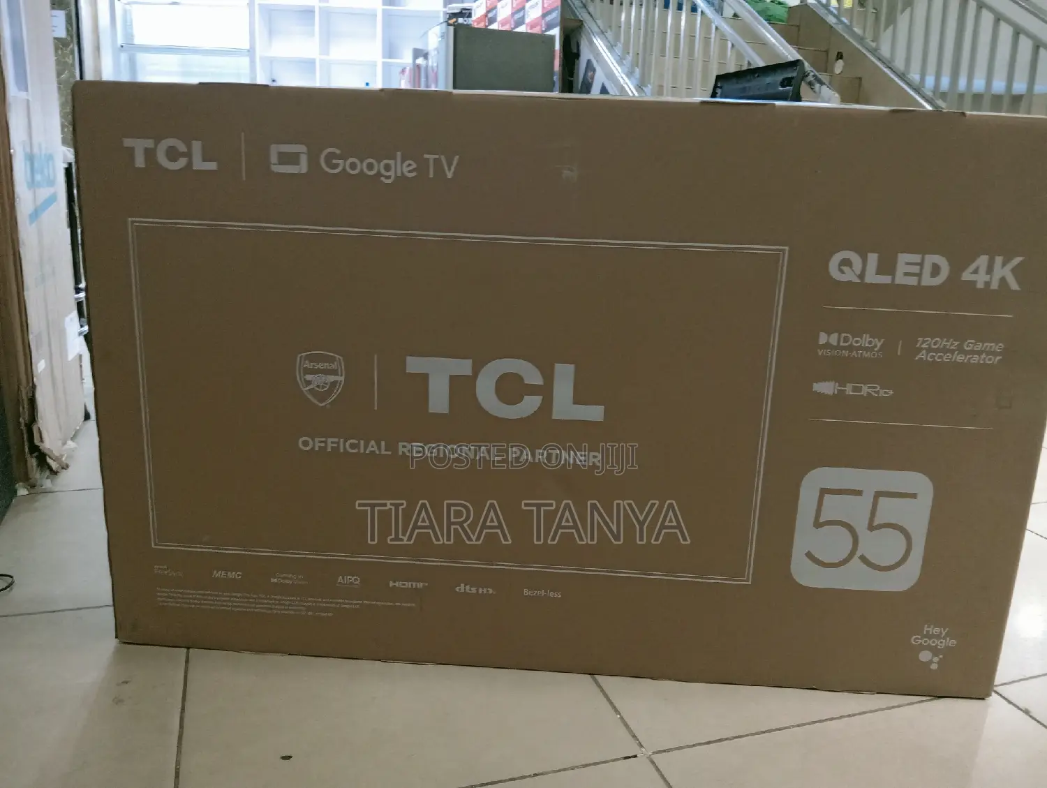 TCL 55" Smart Uhd Qled TV