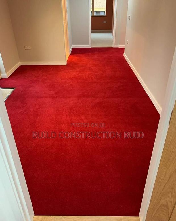 Executive Red Wall to Wall Carpet Suppliers in Kenya.