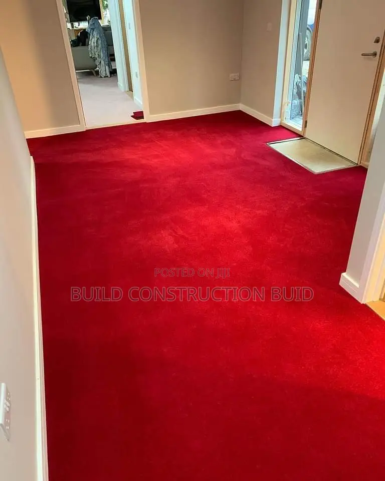 Executive Red Wall to Wall Carpet Suppliers in Kenya.