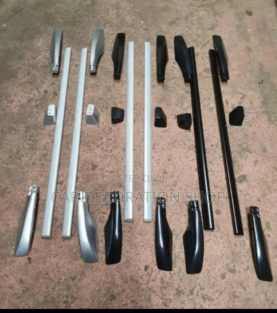 Black or Silver Universal Fit Roof Rails (3500-4000sh