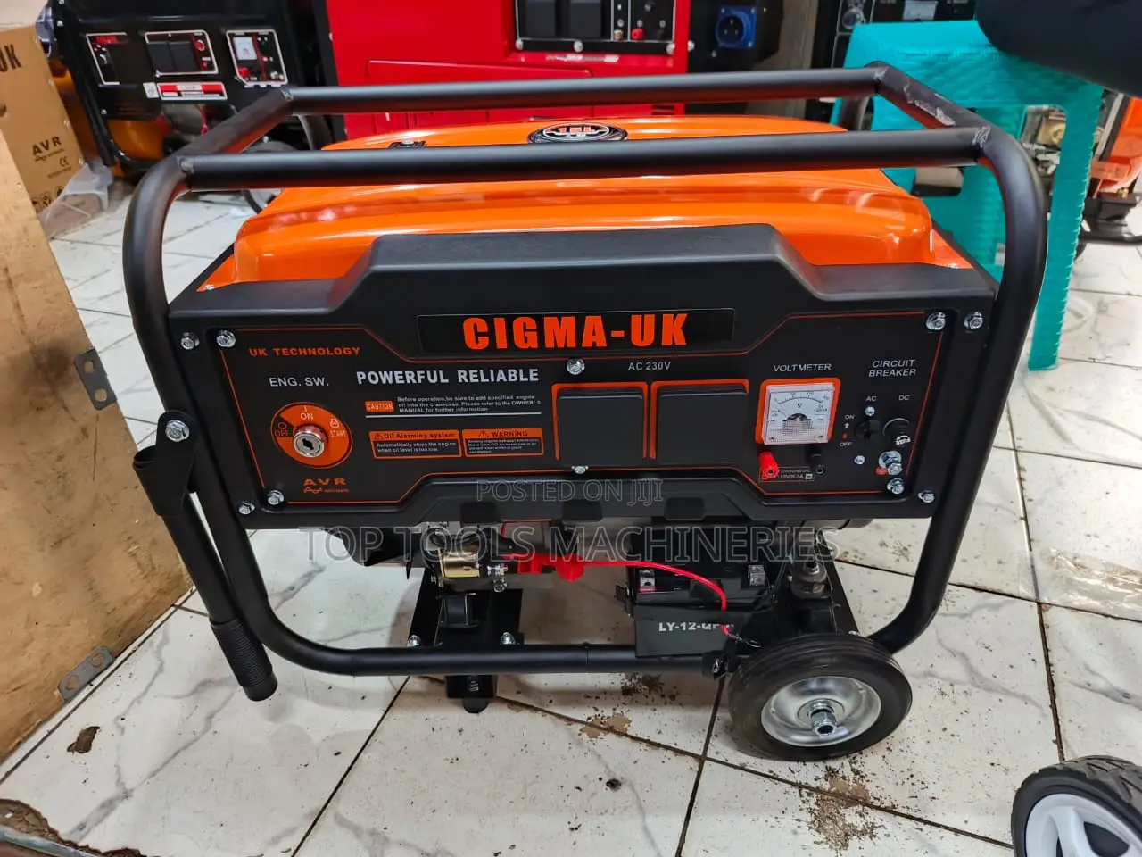 Cigma UK 7.5kva Petrol Generator