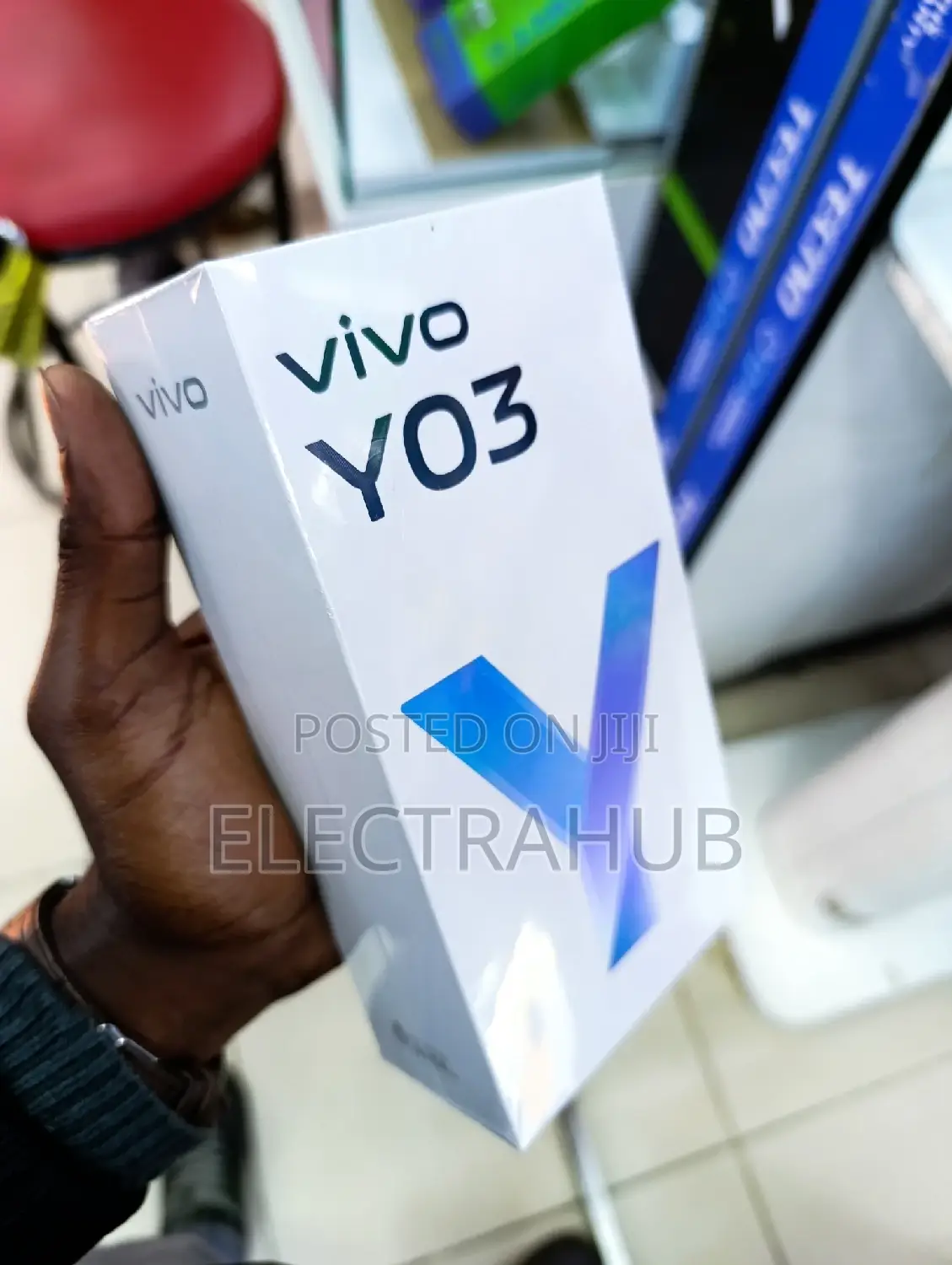 New Vivo Y03 64 GB Black