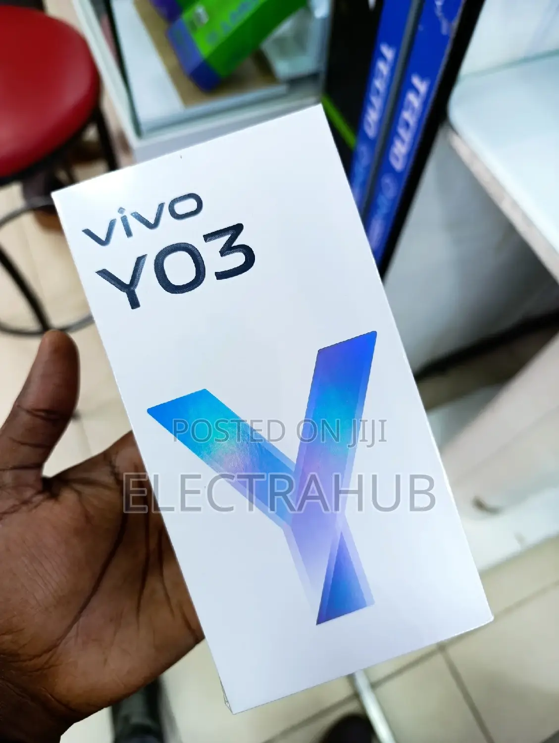 New Vivo Y03 64 GB Black