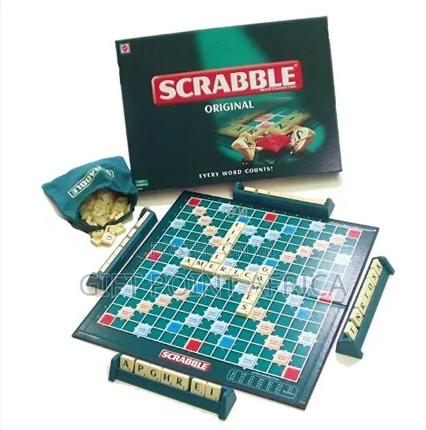 Scrabble Board Game for All Ages - main view