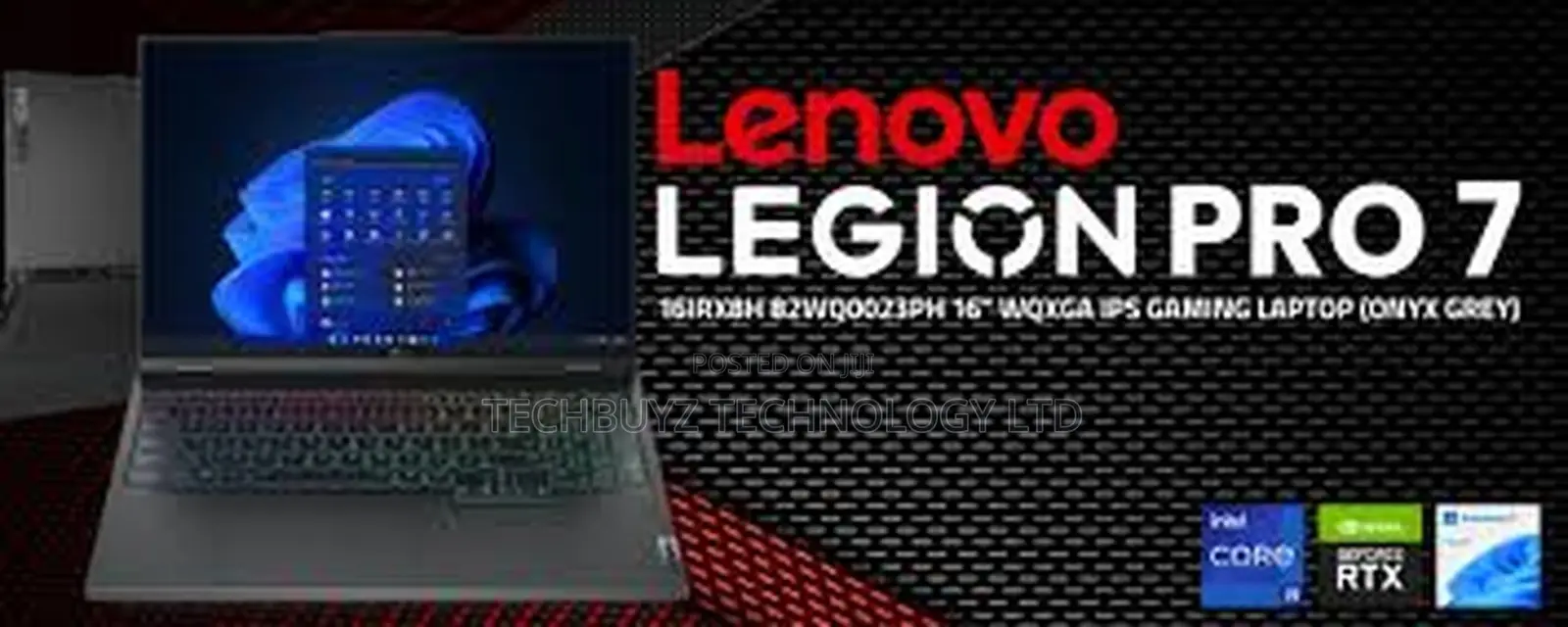New Laptop Lenovo Legion 7 32GB Intel Core I9 SSD 1T