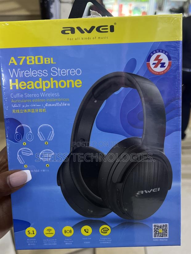 Awei A780bl-Wireless Stereo Headphones. - thumbnail 2