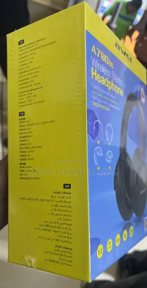 Awei A780bl-Wireless Stereo Headphones.