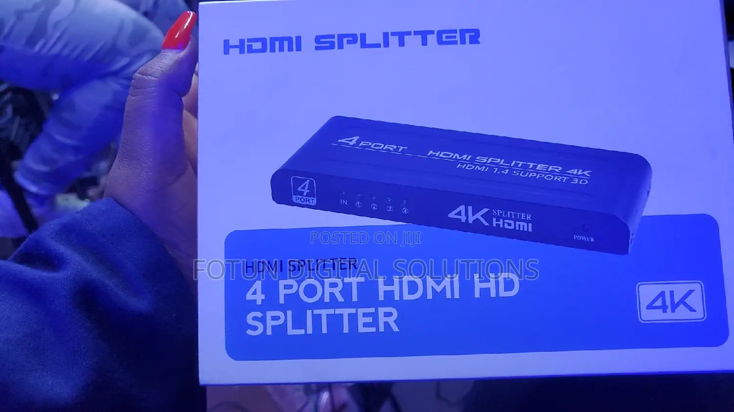 4 Port HDMI Splitter 1X4