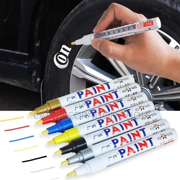 Different Colors Tire Marker Pens (2pc