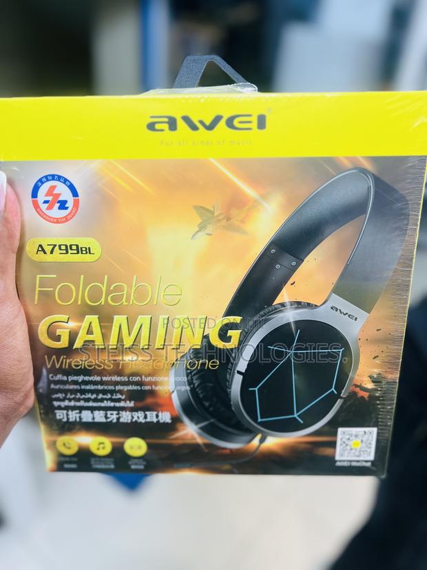 Awei Wireless Headphones With Mic. - thumbnail 3