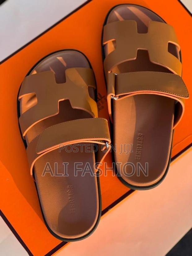 Original Hermes Designer Sandals - main view