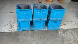 Cast Iron 15cm Cube Moulds