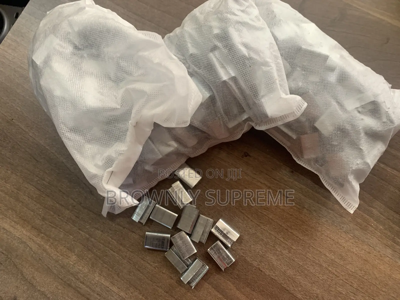 Brand New Heavy Metal Strapping Clips