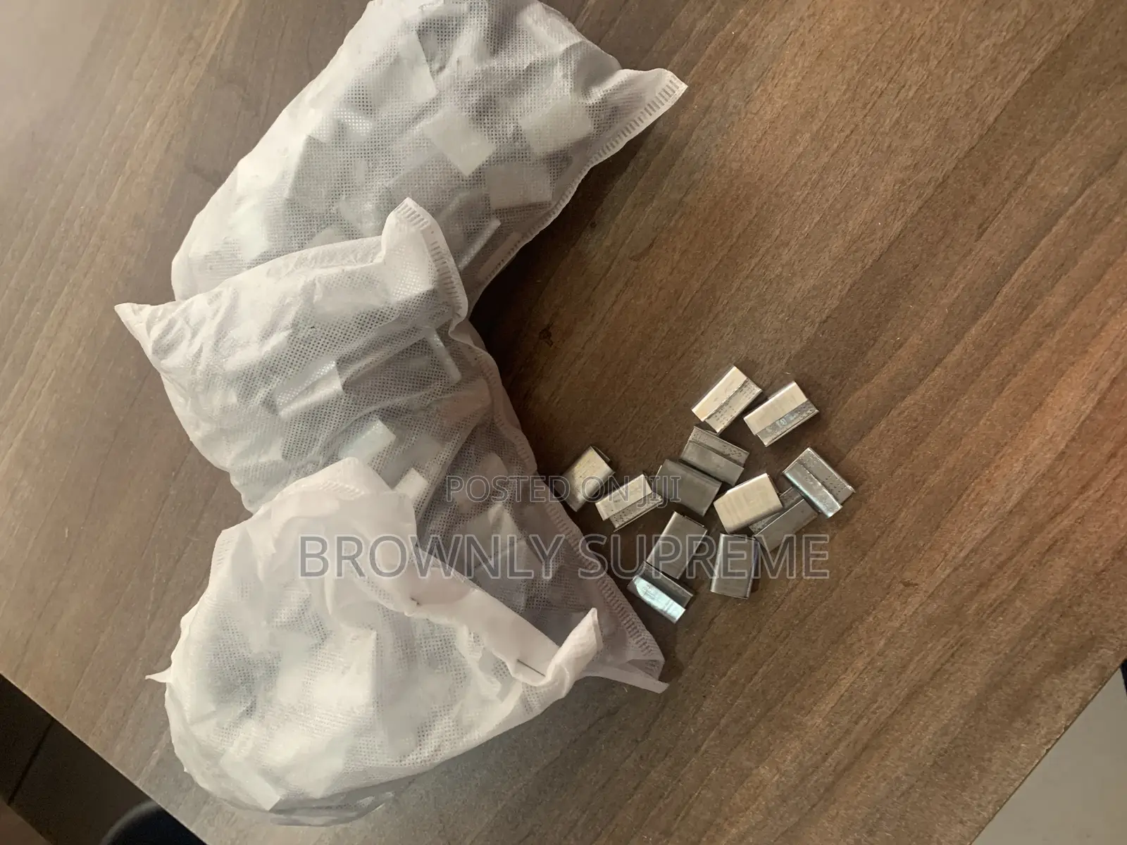 Brand New Heavy Metal Strapping Clips