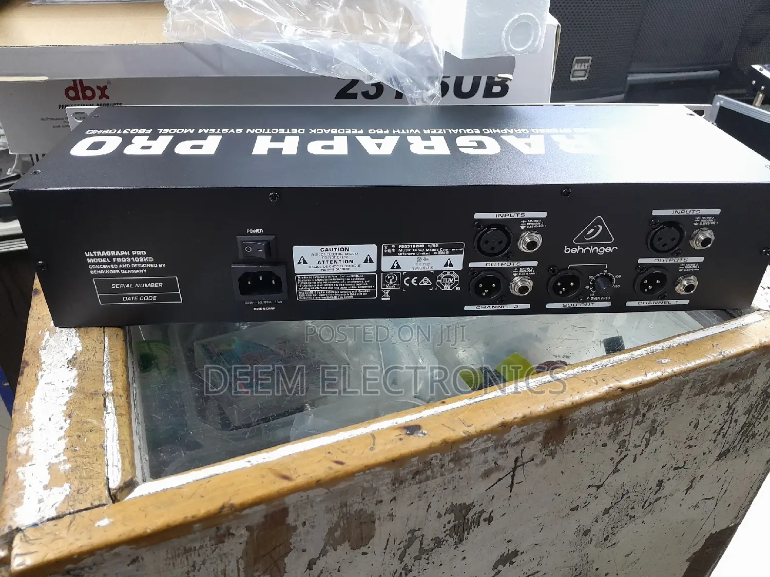 Eq FBQ Behringer