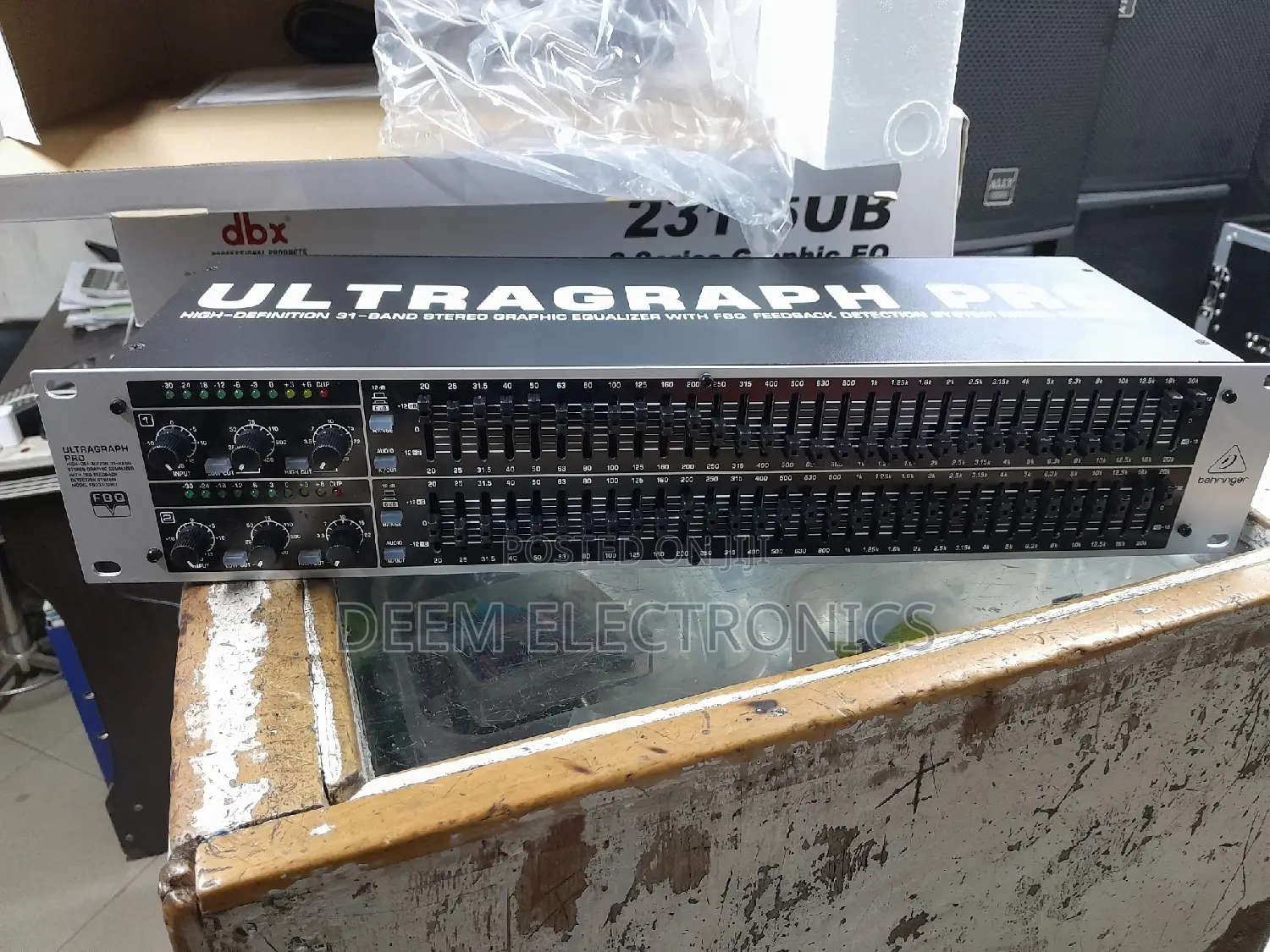 Eq FBQ Behringer
