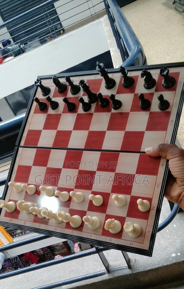 Large Foldable Magnetic Chessboard Game - main view